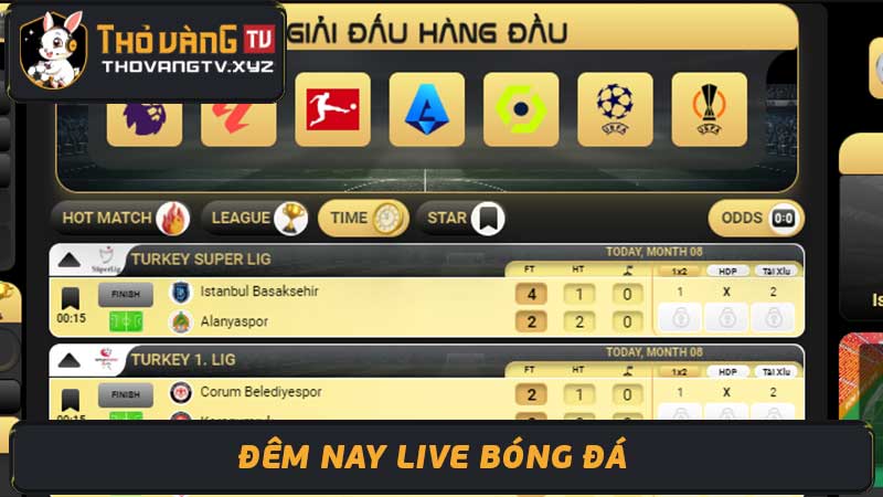 DemNayLive - Đêm nay live trang xem bóng đá trực tuyến số 1 